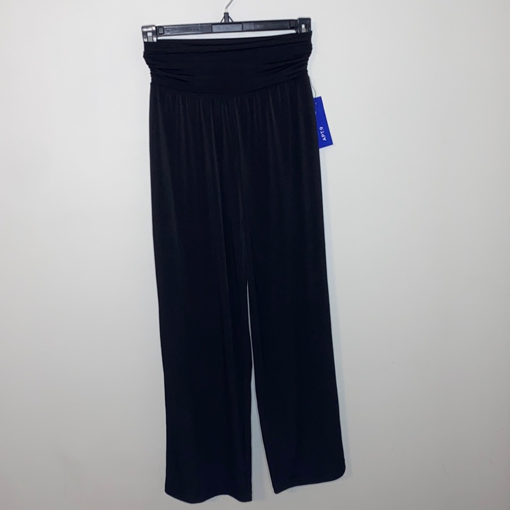 Apt 9 Black Flowy Pants